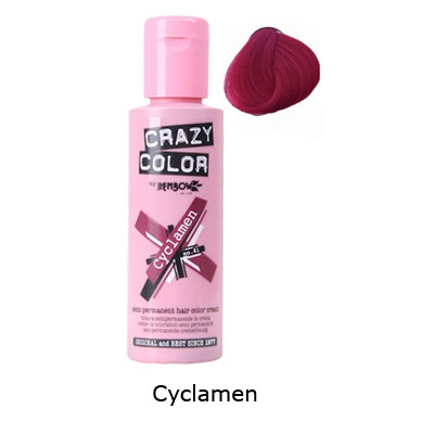 Crazy Color - Cyclamen Coloration semi permanente - Rouge